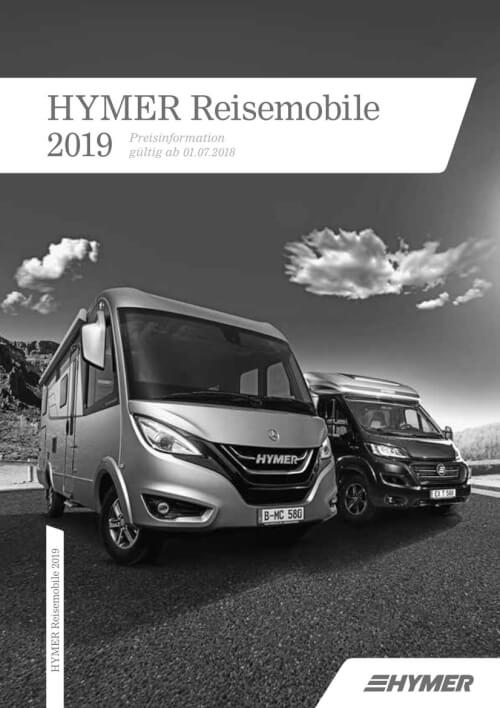 HYMER Reisemobil Preisliste DE 1. Auflage 2019 Vorschau
