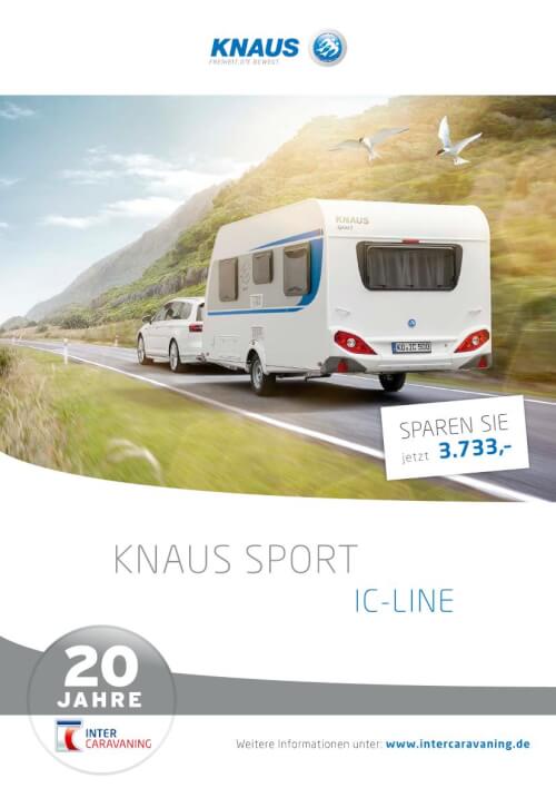 Knaus Sport IC-Line - Wohnwagen - Flyer 2018 Vorschau