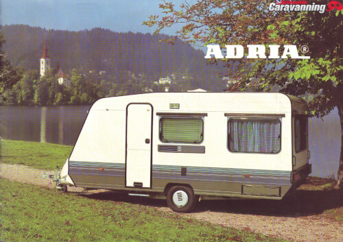 Adria Wohnwagen Katalog 1986 Vorschau