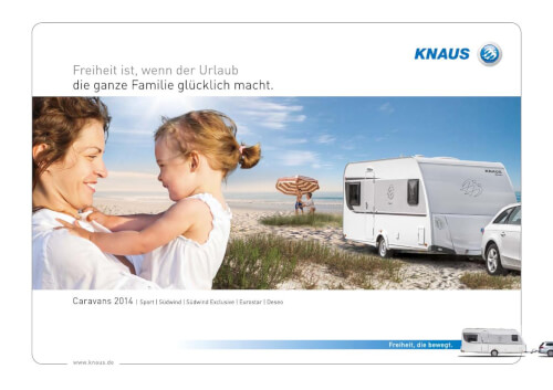 Knaus Wohnwagen Katalog 2014 Vorschau