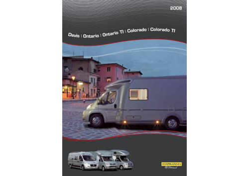 Karmann Mobil Kastenwagen Teilintegriert Katalog 2008 Vorschau