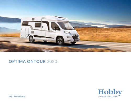 Hobby Optima Ontour 2020 - Katalog Vorschau
