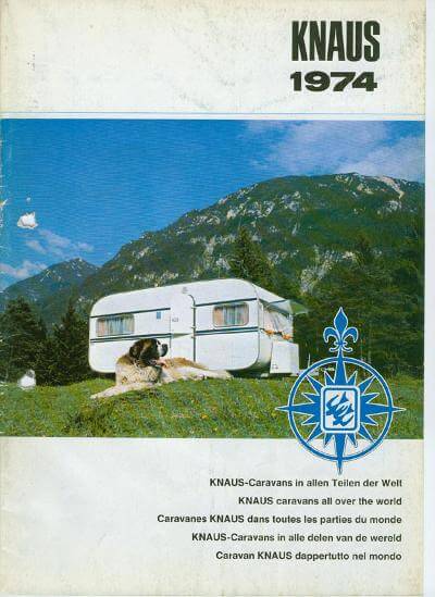 Knaus Wohnwagen Katalog 1974 Vorschau