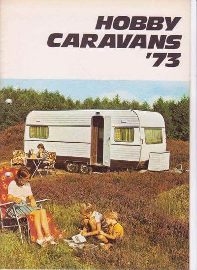Hobby Wohnwagen Katalog 1973 Vorschau
