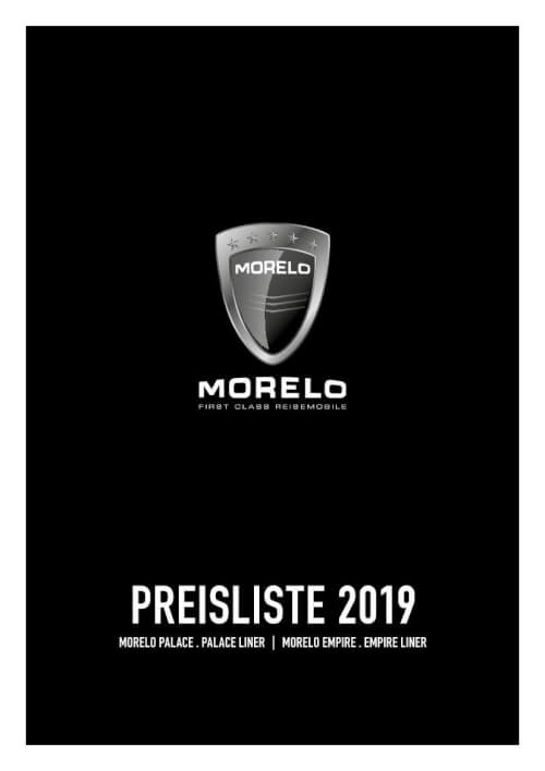 Morelo Preisliste Palace . Liner | Morelo Empire . Liner - Modelljahr 2019 Vorschau