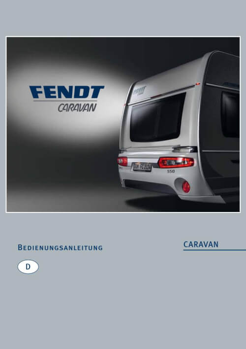 Bedienungsanleitung Fendt-Caravans 2013/2014 Vorschau