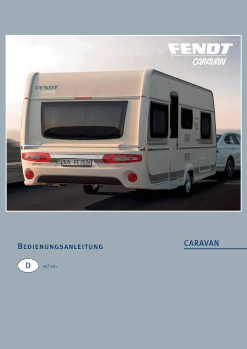 Bedienungsanleitung Fendt-Caravan 2015/2016 Vorschau
