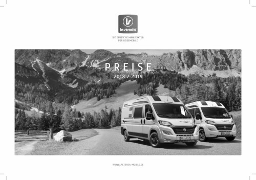 La Strada Kastenwagen Preisliste 2019 Vorschau