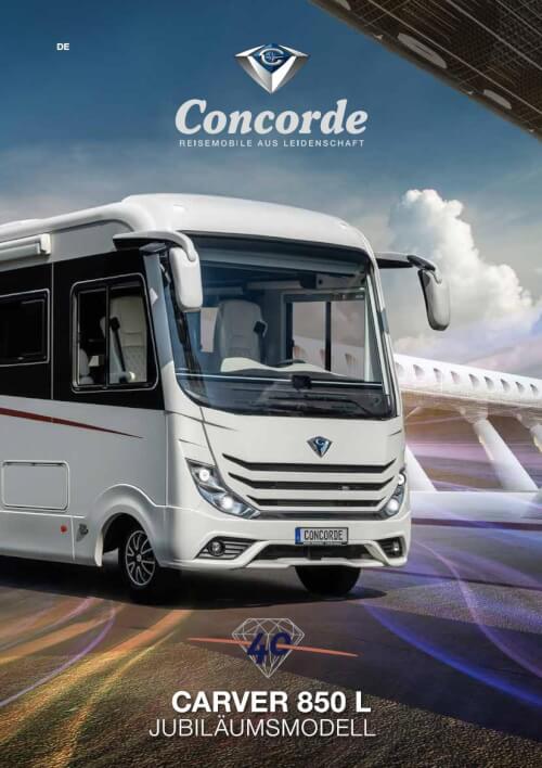 Concord Carver 850 L Jubiläumsmodell - Katalog 2022 Vorschau