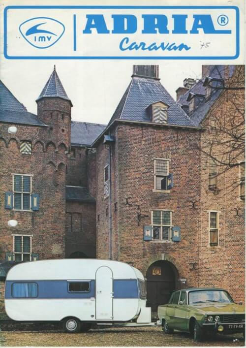 Adria Wohnwagen Katalog 1975 Vorschau