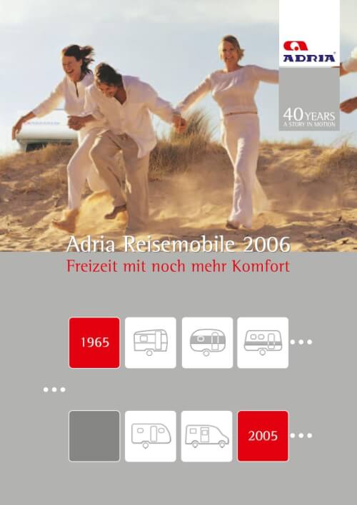 Adria Reisemobile - Katalog 2006 Vorschau