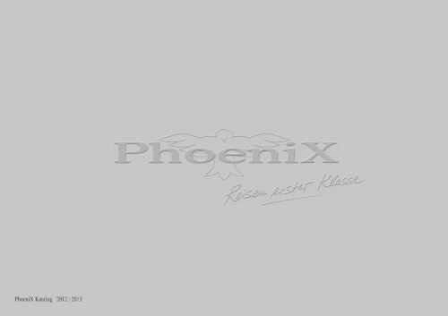 PhoeniX Reisemobile Vollintegriert Katalog 2013 Vorschau