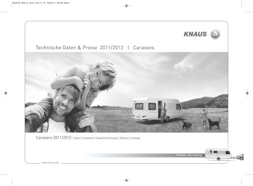 Knaus Wohnwagen Preisliste 2012 Vorschau