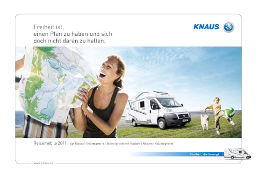 Knaus Reisemobile 2011 - Katalog Vorschau