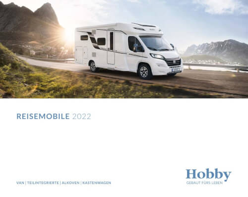 Hobby Reisemobile - Katalog 2022 Vorschau
