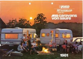 LMC Caravan Wohnwagen Katalog 1981 Vorschau