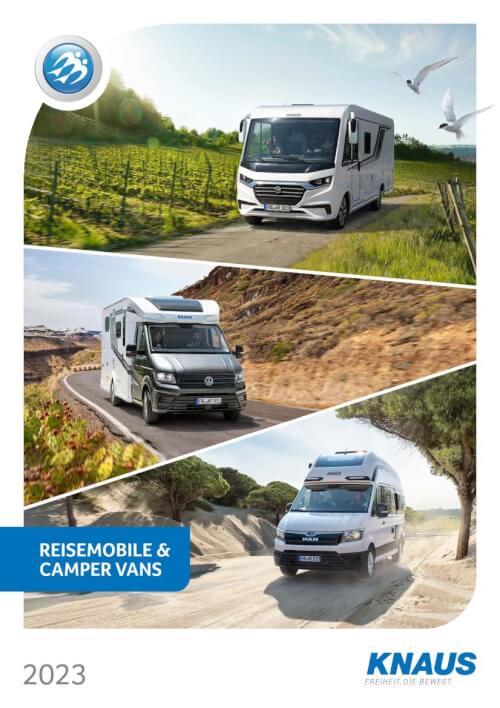 Knaus Reisemobile Camper Vans -Katalog 2023 Vorschau
