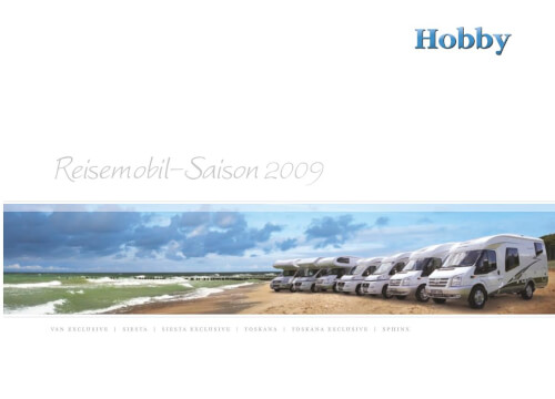 Hobby Teilintegriert Katalog 2009 Vorschau