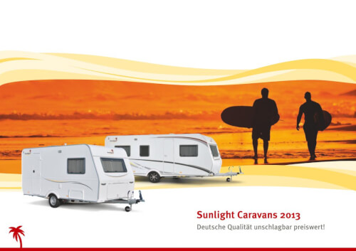 Sunlight Wohnwagen Katalog 2013 Vorschau