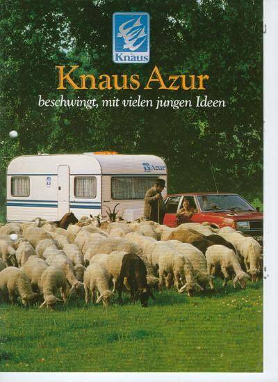 Knaus Wohnwagen Katalog 1980 Vorschau