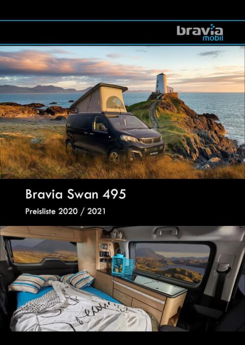 Bravia Swan 495 - Preisliste 2021 Vorschau