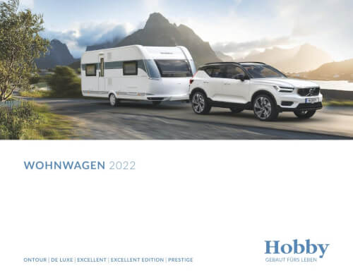 Hobby Wohnwagen Katalog 2022 Vorschau