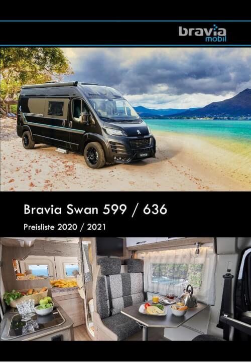 Bravia Swan 599 / 636 - Preisliste 2021 Vorschau