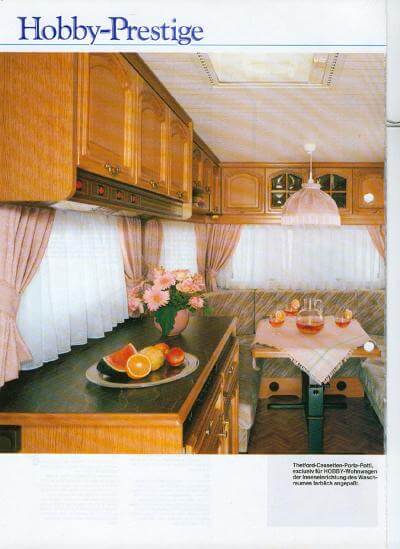 Hobby Wohnwagen Prestige 1991 Vorschau