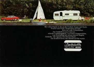 Dethleffs Wohnwagen Katalog 1973 Vorschau