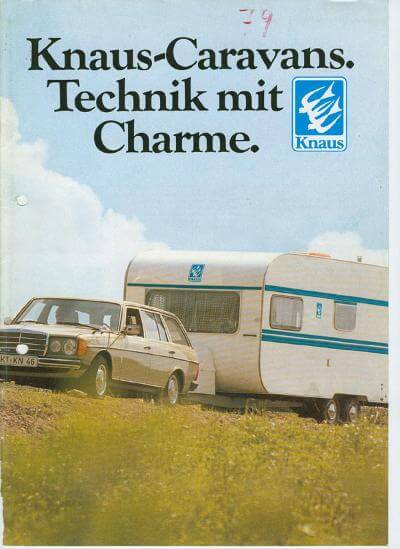 Knaus Wohnwagen Katalog 1979 Vorschau