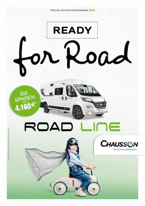 Chausson Road Line (Kastenwagen) - Katalog 2020 Vorschau