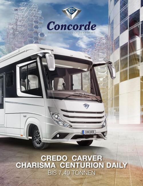 Concord bis 7,49 t - Credo Carver Charisma Centurion - Katalog 2023 Vorschau